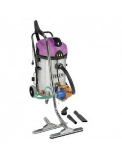 Aspirateur Eau Et Poussières Cuve Inox JET 60 IRE - 50 L - 230V 2x 1200W - 20402050 - Sidamo | IFD Outillage