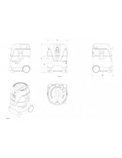 Aspirateur Tous Usage 1250W Classe L 25 Litres ASA 25 L PC - 602014000 - Metabo | IFD Outillage -Aspirateur professionnel Soldes Boutique aspirateur tous usage 1250w classe l 25 litres asa 25 l pc 602014000 metabo 3