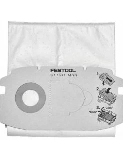 Sac Filtre SELFCLEAN SC FIS-CT MIDI/5 - Festool | IFD Outillage